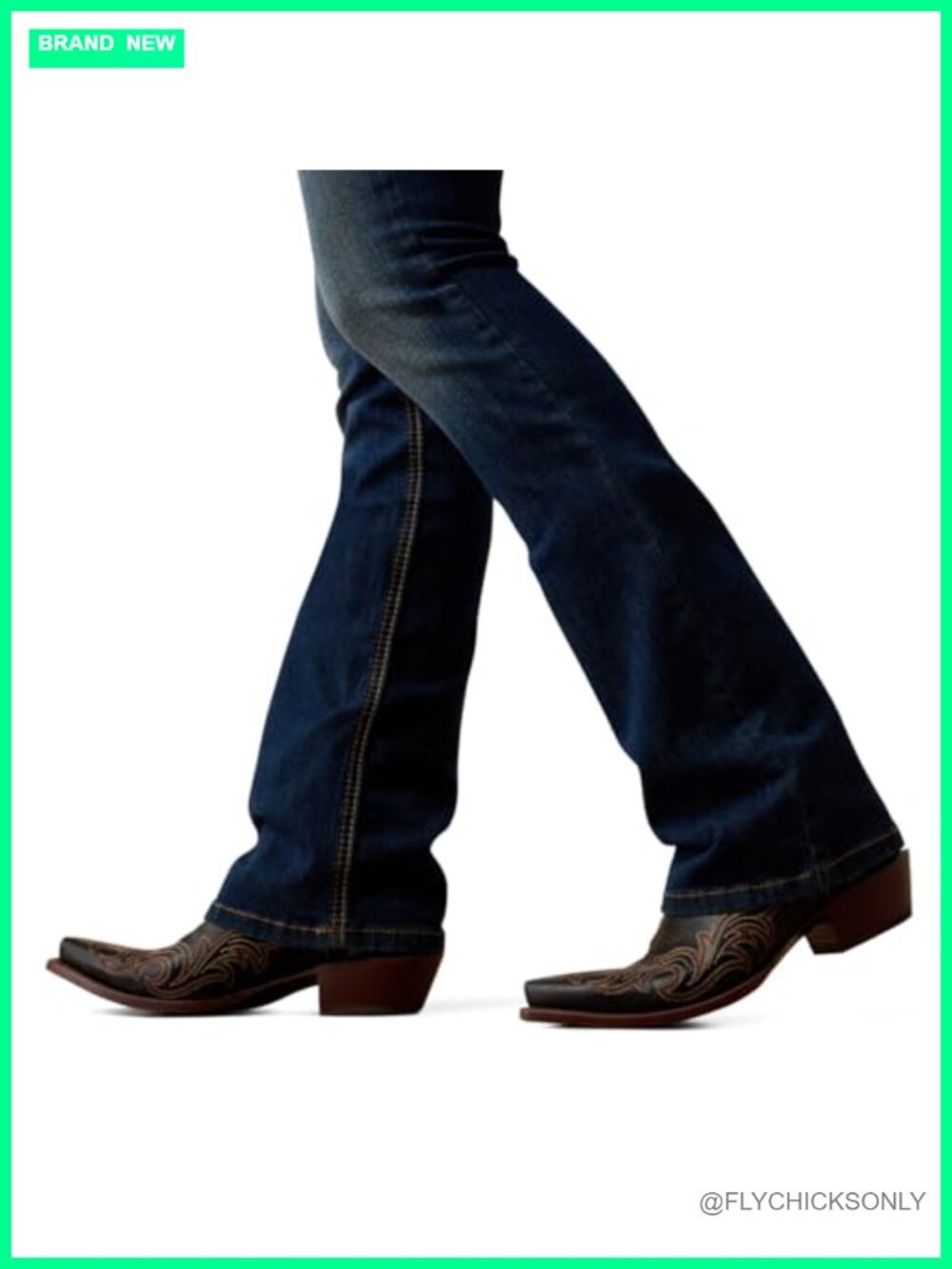 Women's Perfect Rise Stretch Rosa Boot Cut Jeans - Picture 5 of 6